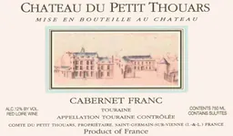 Chateau du Petit Thouars Touraine Rouge