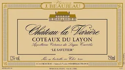 Chateau la Variere Coteaux du Layon Le Savetier