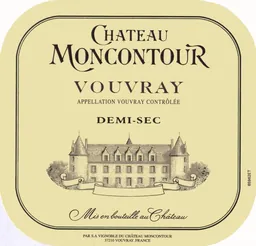 Chateau Moncontour Vouvray Demi-Sec