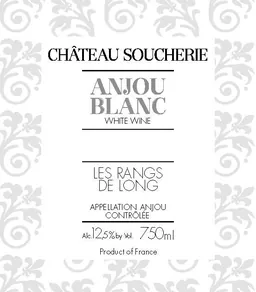 Chateau Soucherie Anjou Blanc Les Rangs de Long