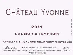 Chateau Yvonne Saumur-Champigny Rouge