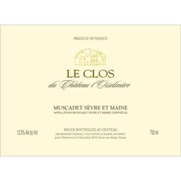 Chereau Carre l'Oiseliniere Muscadet Sevre et Maine Le Clos