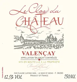 Valencay Le Clos du Chateau Blanc