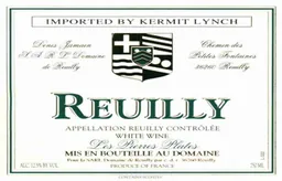Denis Jamain Reuilly Domaine de Reuilly Les Pierres Plates