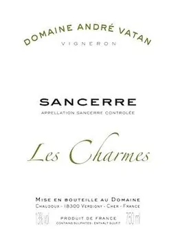 Domaine Andre Vatan Sancerre Les Charmes Blanc