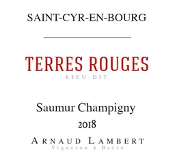 Arnaud Lambert Saumur-Champigny Terres Rouges