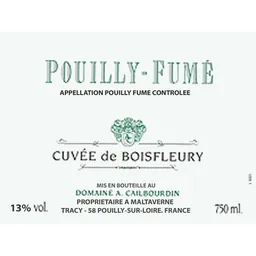 Domaine Cailbourdin Pouilly-Fume Bois fleury
