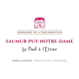 Domaine de L'Enchantoir Saumur Puy Notre Dame Le Pied a l'Etrier