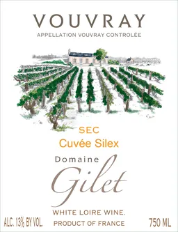 Domaine de la Rouletiere Vouvray Sec Silex