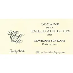 Domaine de la Taille Aux Loups Montlouis sur Loire Cuvee des Loups
