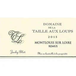 Domaine de la Taille Aux Loups Montlouis sur Loire Remus