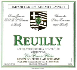 Domaine de Reuilly Les Pierres Plates Blanc