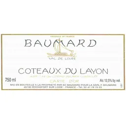 Carte d'Or Coteaux du Layon