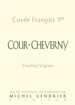 Cour-Cheverny Cuvee Francois Premier Vieilles Vignes