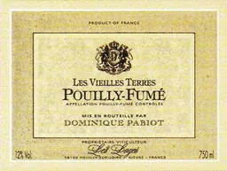 Domaine Dominique Pabiot Pouilly-Fume Les Vieilles Terres