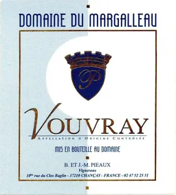 Dom. Du Margalleau Vouvray Sec