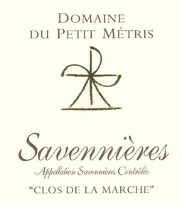 Domaine du Petit Metris Savennieres Clos de la Marche