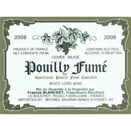 Pouilly Fume Cuvee Silice