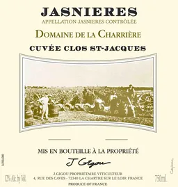 Jasnieres Cuvee Clos Saint-Jacques