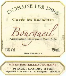 Domaine Les Pins Bourgueil Cuvee les Rochettes