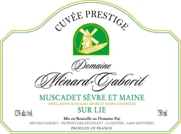 Domaine Menard Gaborit Muscadet Sevre et Maine Sur Lie Cuvee Prestige