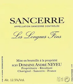 Sancerre Les Longues Fins