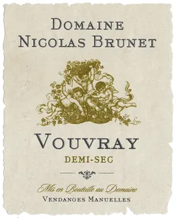Domaine Nicolas Brunet Vouvray Demi-Sec