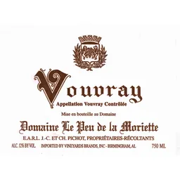 Domaine Pichot Vouvray Domaine Le Peu de la Moriette Moelleux