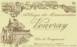 Vouvray Abbaye de Marmoutier Clos de Rougemont