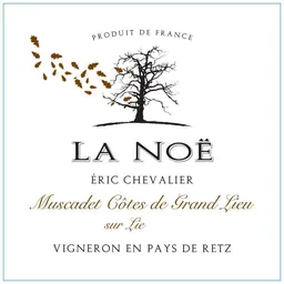 Eric Chevalier La Noe Muscadet Cotes de Grand Lieu Sur Lie