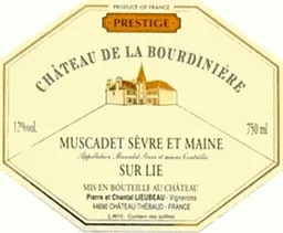 Famille Lieubeau Lieubeau Muscadet Sevre et Maine Chateau de la Bourdiniere Sur Lie Cuvee Prestige