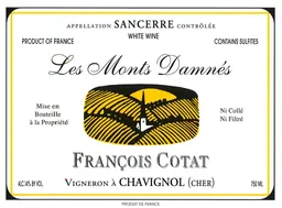 Francois Cotat Les Monts Damnes Sancerre