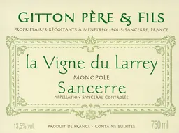 Sancerre La Vigne du Larrey
