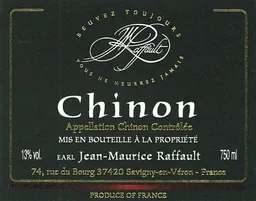 Jean-Maurice Raffault Chinon