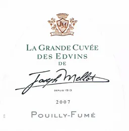 Joseph Mellot Pouilly-Fume La Grande Cuvee des Edvins
