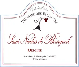 Saint Nicolas de Bourgueil Origine