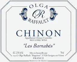 Olga Raffault Chinon Les Barnabes