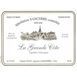 Pascal Cotat Sancerre La Grande Cote