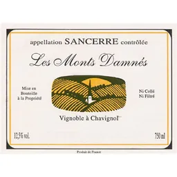 Pascal Cotat Sancerre Les Monts Damnes