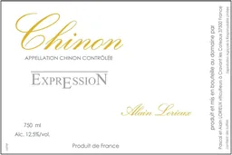 Pascal et Alain Lorieux Chinon Expression