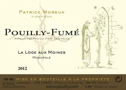Patrice Moreux Corty Artisan Pouilly-Fume La Loge aux Moines