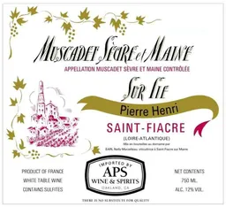 Muscadet Sevre et Maine Sur Lie Saint-Fiacre