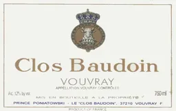 Vouvray Clos Baudoin
