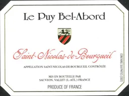 Sauvion Saint-Nicolas de Bourgueil Le Puy Bel Abord