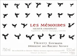 Thierry Germain Saumur Champigny Les Memoires