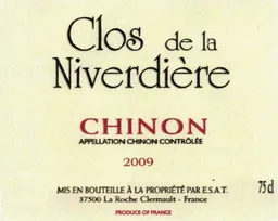 Chinon Clos de la Niverdiere