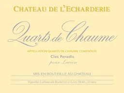 Laffourcade Quarts de Chaume Chateau L'Echarrie