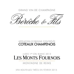 Champagne Les Monts Fournois Ludes Premier Cru