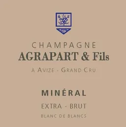 Champagne Agrapart & Fils Champagne Mineral Extra Brut Grand Cru Blanc de Blancs