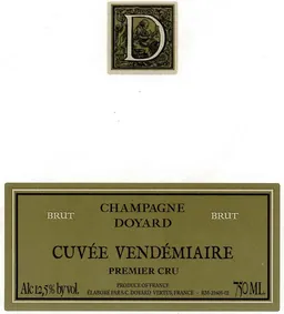 Vendemiaire Blanc de Blancs Brut Premier Cru